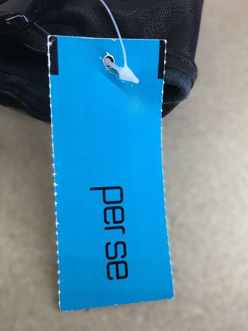 PER SE  Wide Leather Cinch Waist Belt - NEW WITH TAG! Made in Italy - Picture 14 of 15
